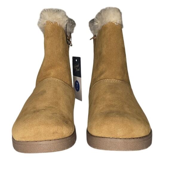 Universal Thread Boots Size 7W Women's Cat Mid‎ Shearling Style - Picture 1 of 7